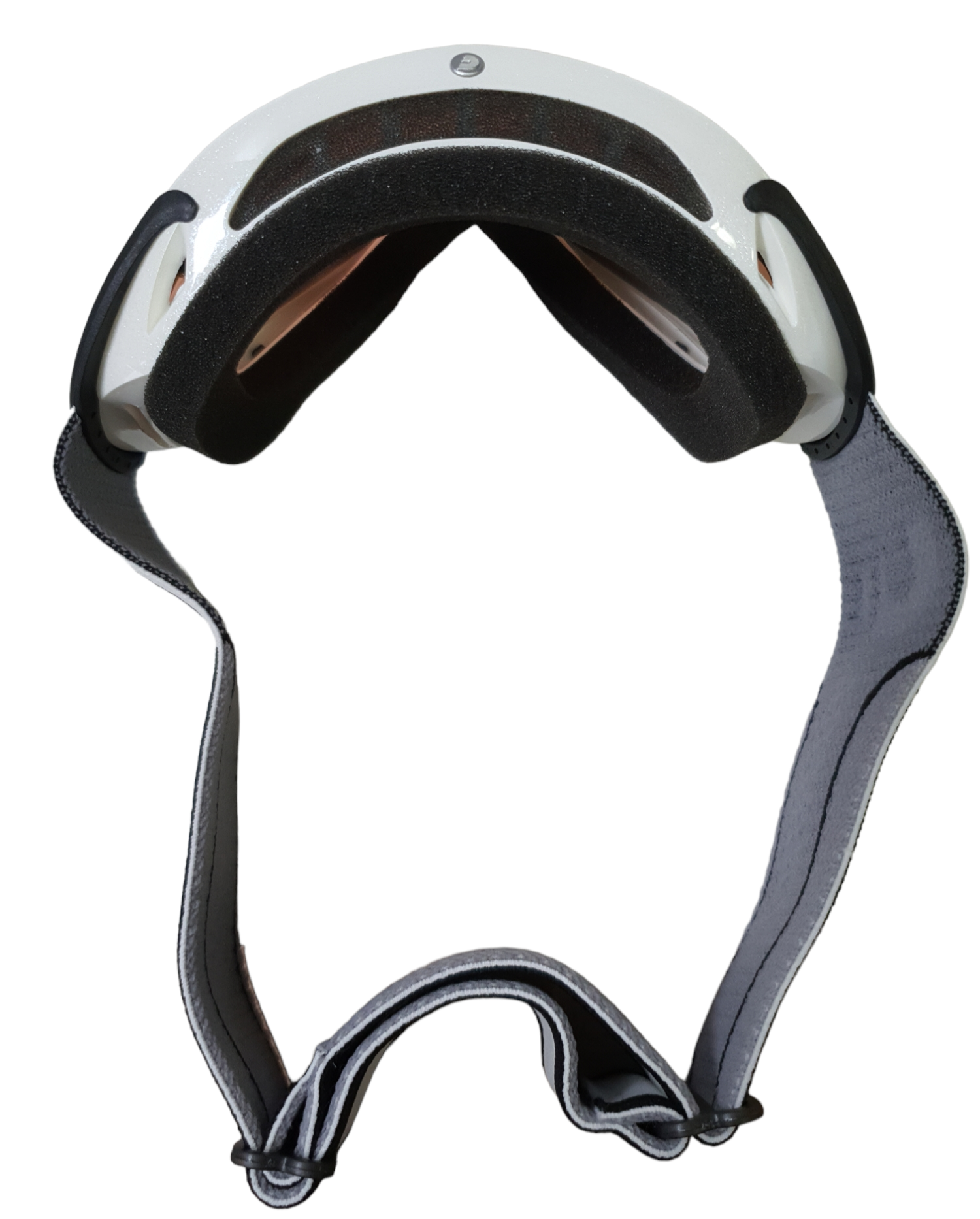 GOGLE CARRERA CHIODO AIR WHITE SHINY LOGO SUPER ROSA