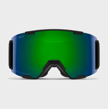 GOGLE SMITH STASH XL BLACK CHROMAPOP SUN GREEN MIRROR DODATKOWA SZYBA CHROMAPOP STORM BLUE SENSOR 2027