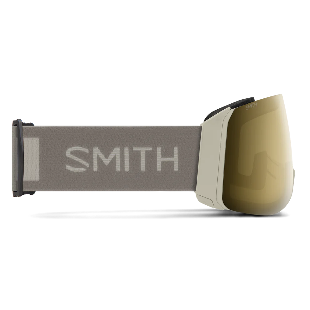 GOGLE SMITH 4D MAG XL CHALK CHROMAPOP SUN BLACK GOLD MIRROR + DODATKOWA SZYBA CHROMAPOP STORM BLUE SENSOR 2026