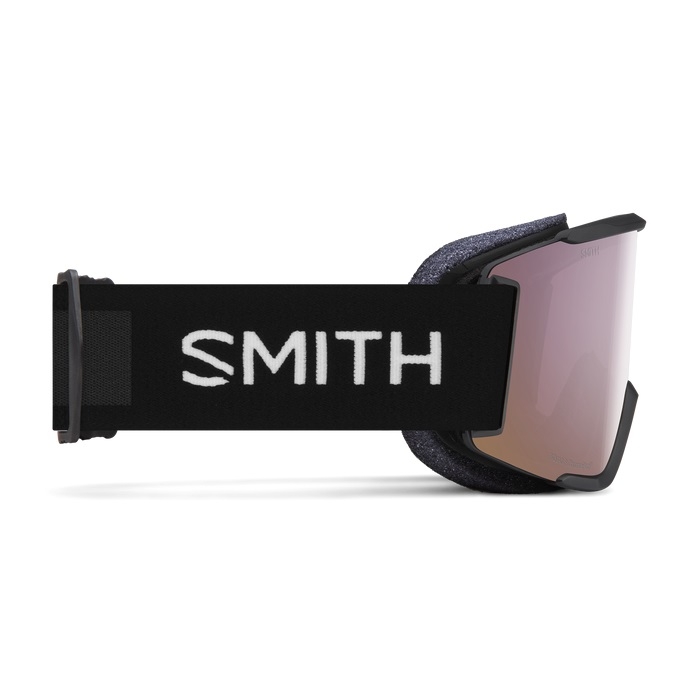GOGLE SMITH SQUAD S BLACK CHROMAPOP EVERYDAY ROSE GOLD MIRROR + DODATKOWA SOCZEWKA CLEAR 2025