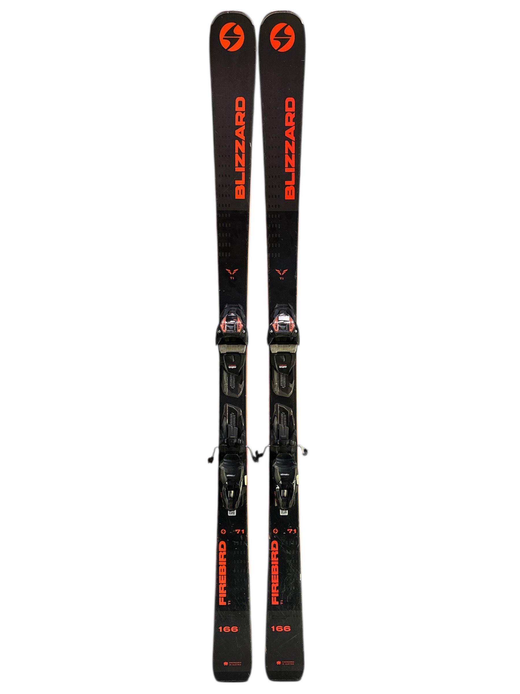 NARTY BLIZZARD FIREBIRD TI 166CM + WIĄZANIA MARKER TPC10 UŻYWANE
