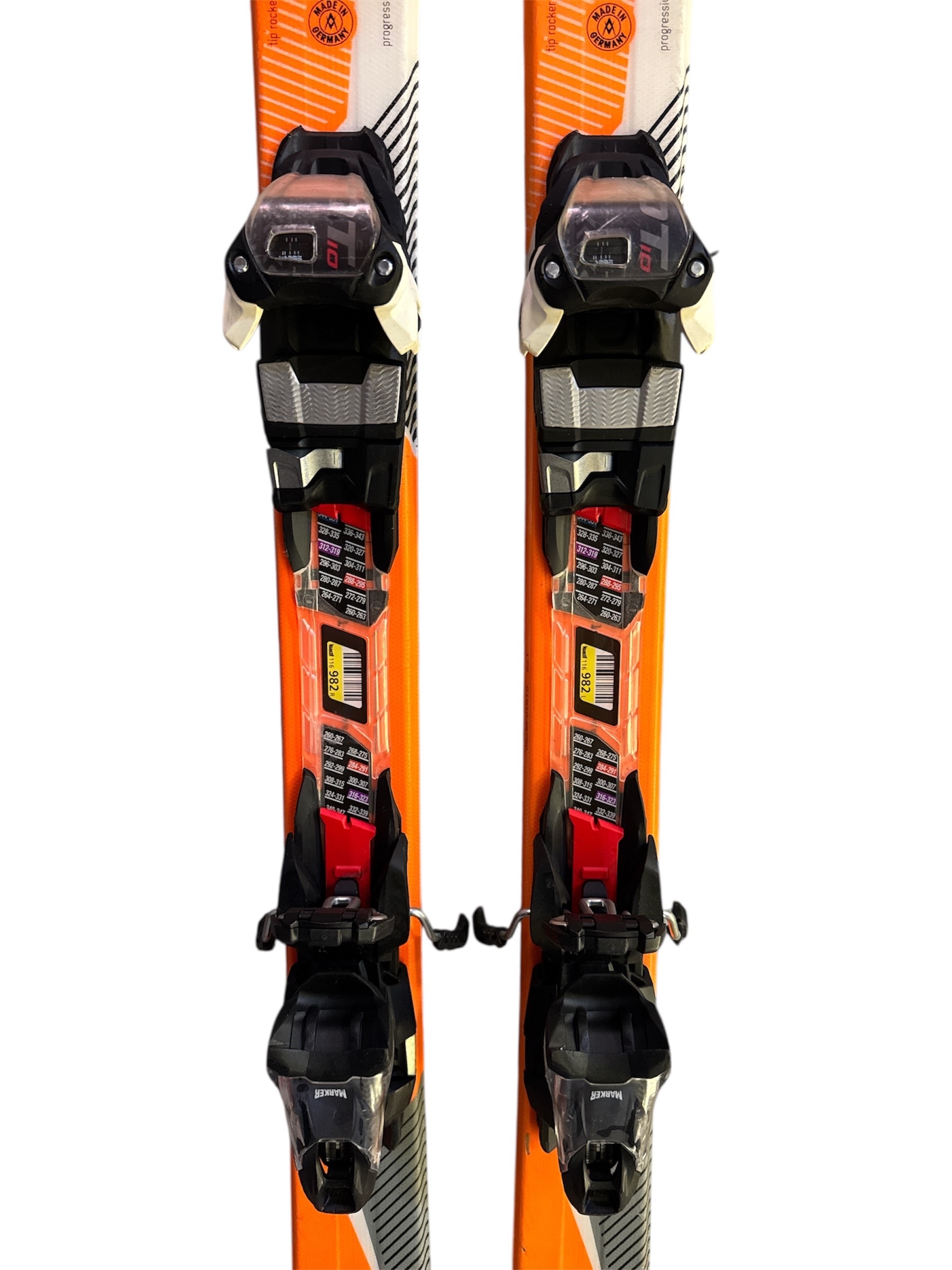 NARTY VÖLKL CODE 7.4 170CM + WIĄZANIA MARKER FDT 10 UŻYWANE