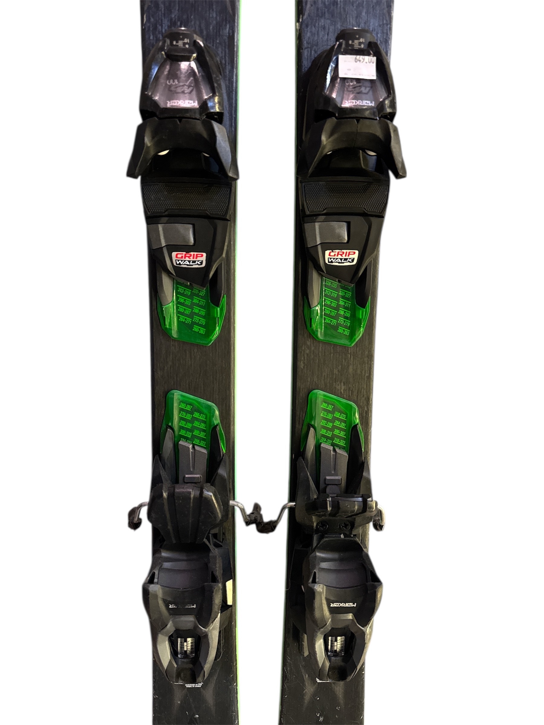 NARTY K2 KONIC 76 PHOTON 156CM + WIĄZANIA MARKER M2 10.0 UŻYWANE