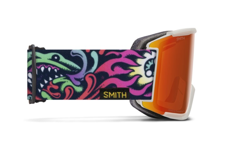 GOGLE SMITH SQUAD XL ARTIST SERIES TALLBOY CHROMAPOP EVERYDAY RED MIRROR + DODATKOWA SOCZEWKA CP STORM YELLOW FLASH 2025