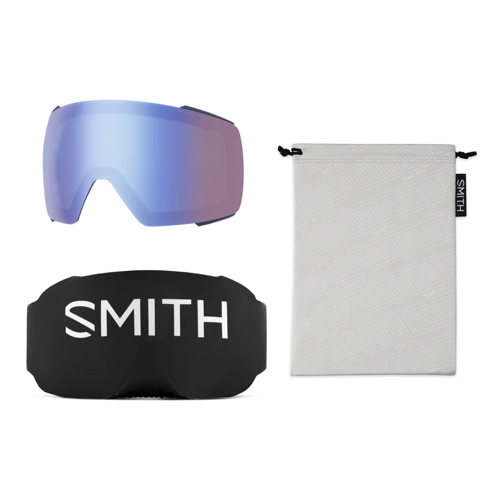 GOGLE SMITH I/O MAG ROYAL NAVY CHROMAPOP EVERYDAY BLUE MIRROR + DODATKOWA SZYBA CHROMAPOP STORM BLUE SENSOR MIRROR 2027