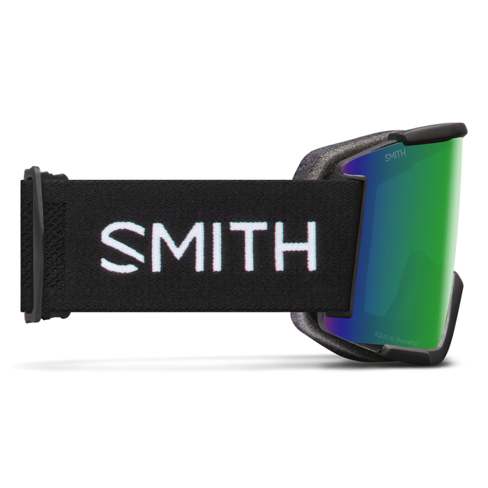 GOGLE SMITH SQUAD XL BLACK CHROMAPOP SUN GREEN MIRROR + DODATKOWA SOCZEWKA CHROMAPOP STORM ROSE FLASH 2026