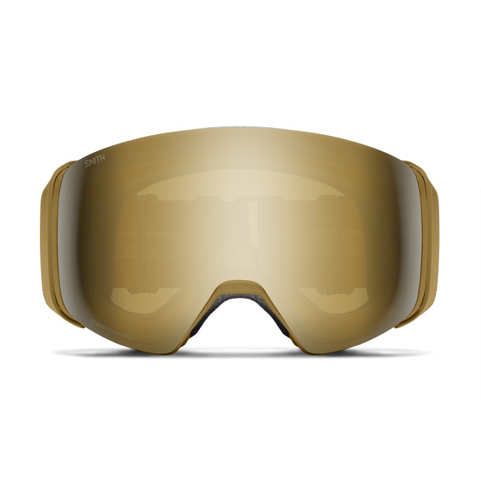 GOGLE SMITH 4D MAG COYOTE POW HUNTER CHROMAPOP SUN BLACK GOLD MIRROR + DODATKOWA SZYBA CHROMAPOP STORM BLUE SENSOR 2025
