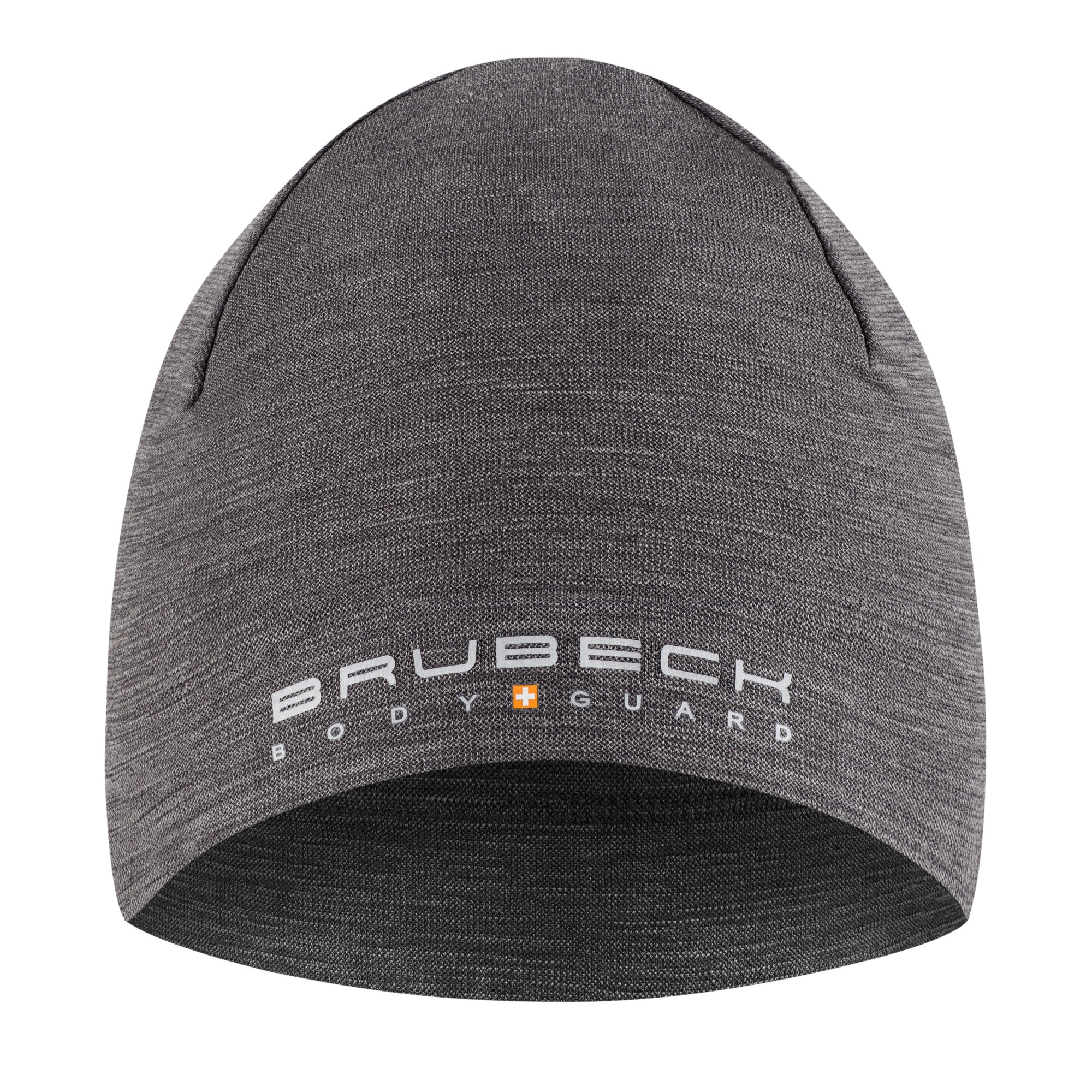 CZAPKA WEŁNIANA BRUBECK ACTIVE WOOL HM10180 STALOWY