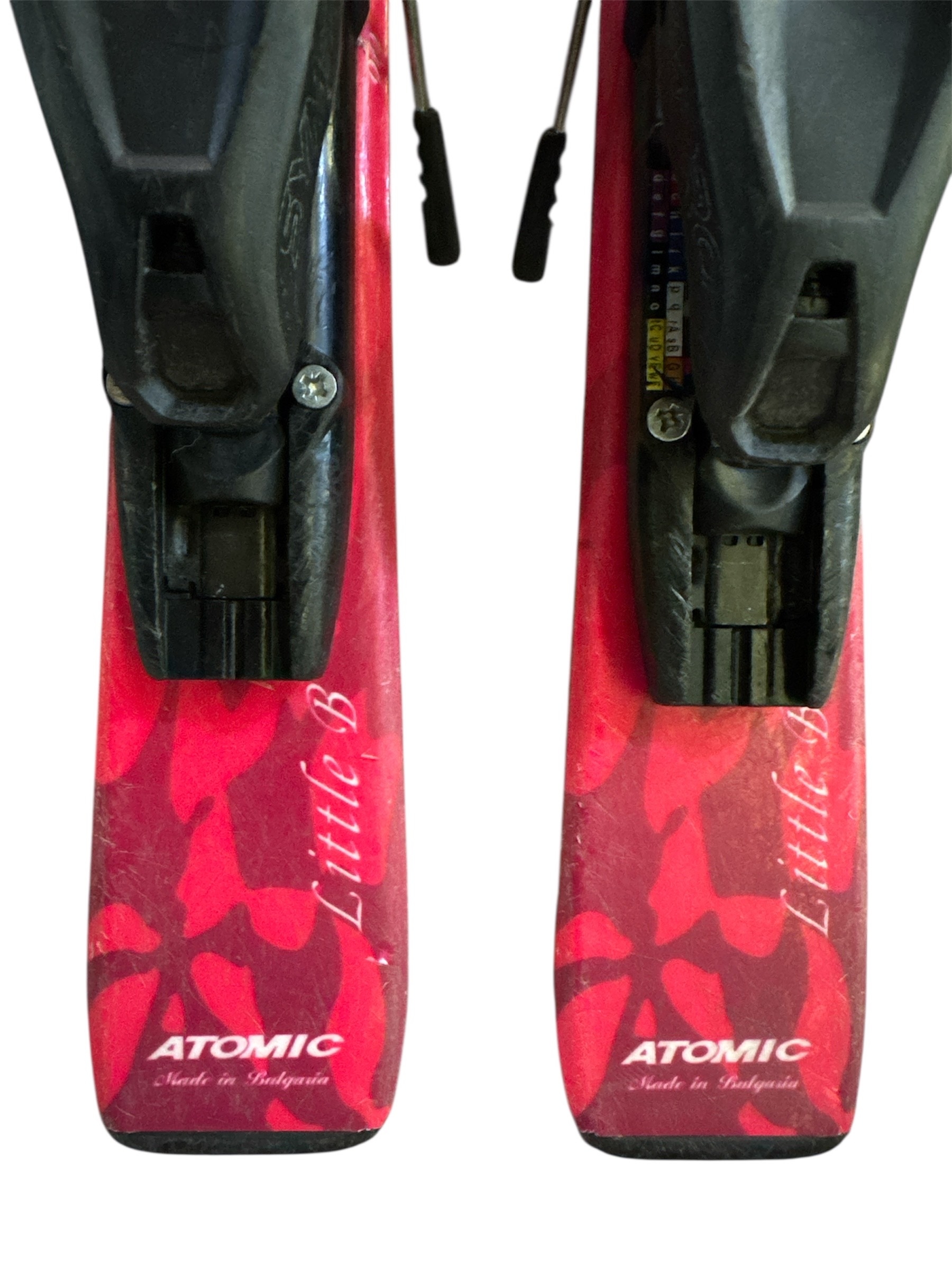 NARTY ATOMIC LITTLE B 90CM + WIĄZANIA TYROLIA SYMPRO UŻYWANE