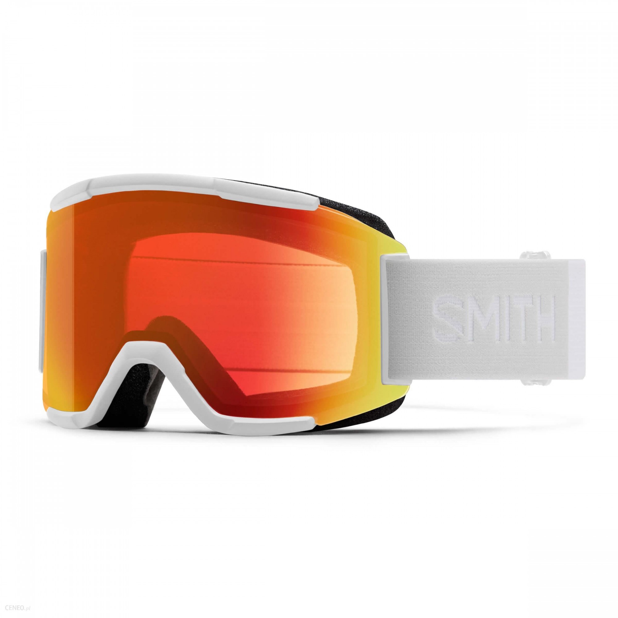 GOGLE SMITH SQUAD WHITE VAPOR CHROMAPOP PHOTOCHROMIC RED MIRROR 2024