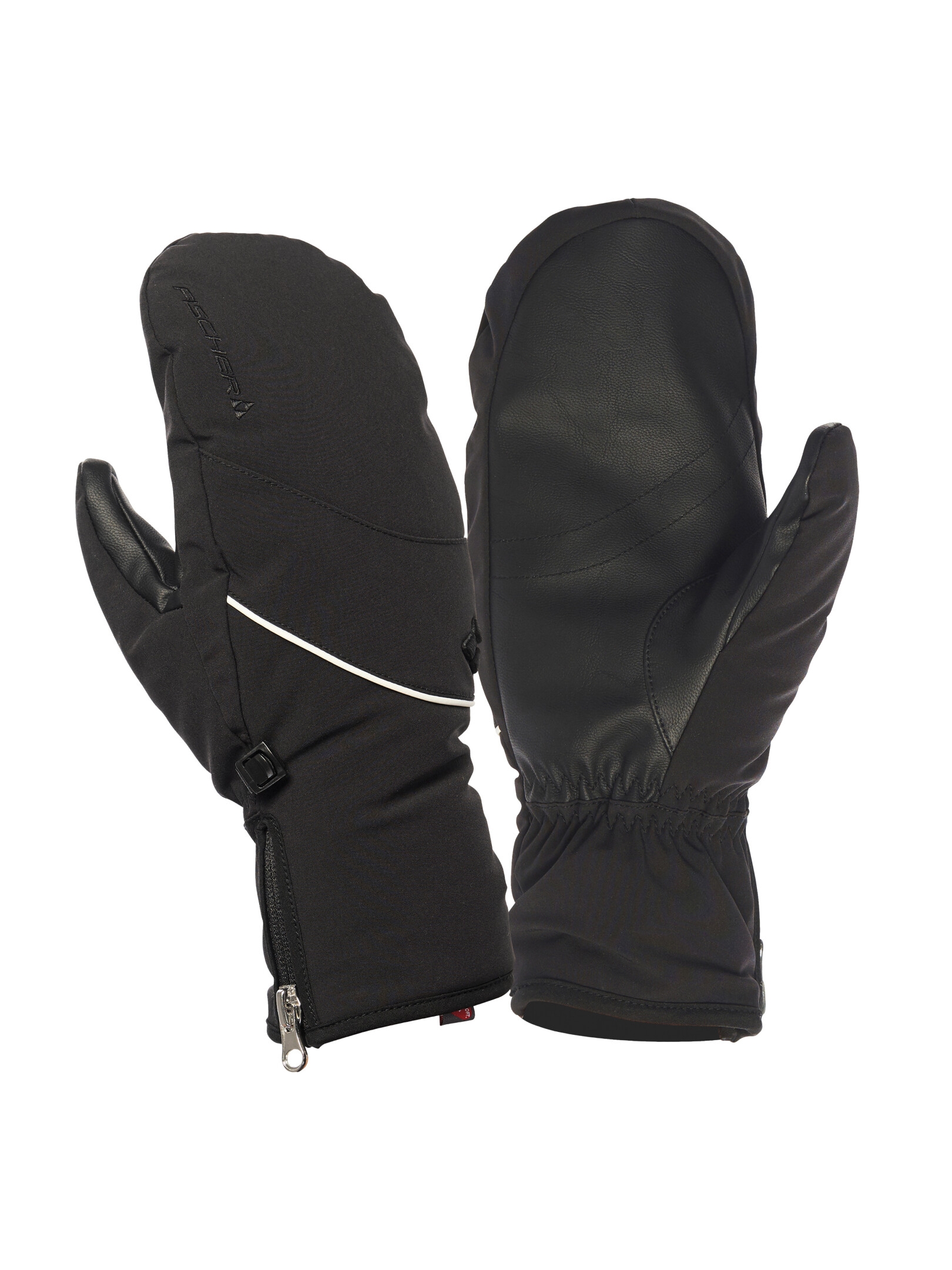 RĘKAWICZKI RĘKAWICE NARCIARSKIE FISCHER SKI GLOVES SKIMITTEN COMFORT LADIES BLACK 2025