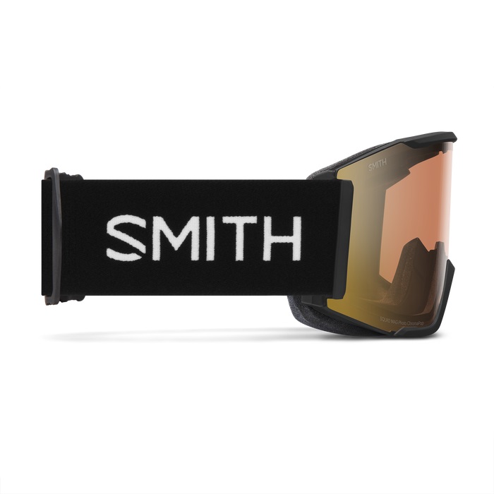 GOGLE SMITH SQUAD MAG BLACK CHROMAPOP PRO PHOTOCHROMIC GOLD MIRROR + DODATKOWA SOCZEWKA CHROMAPOP STORM BLUE SENSOR 2025