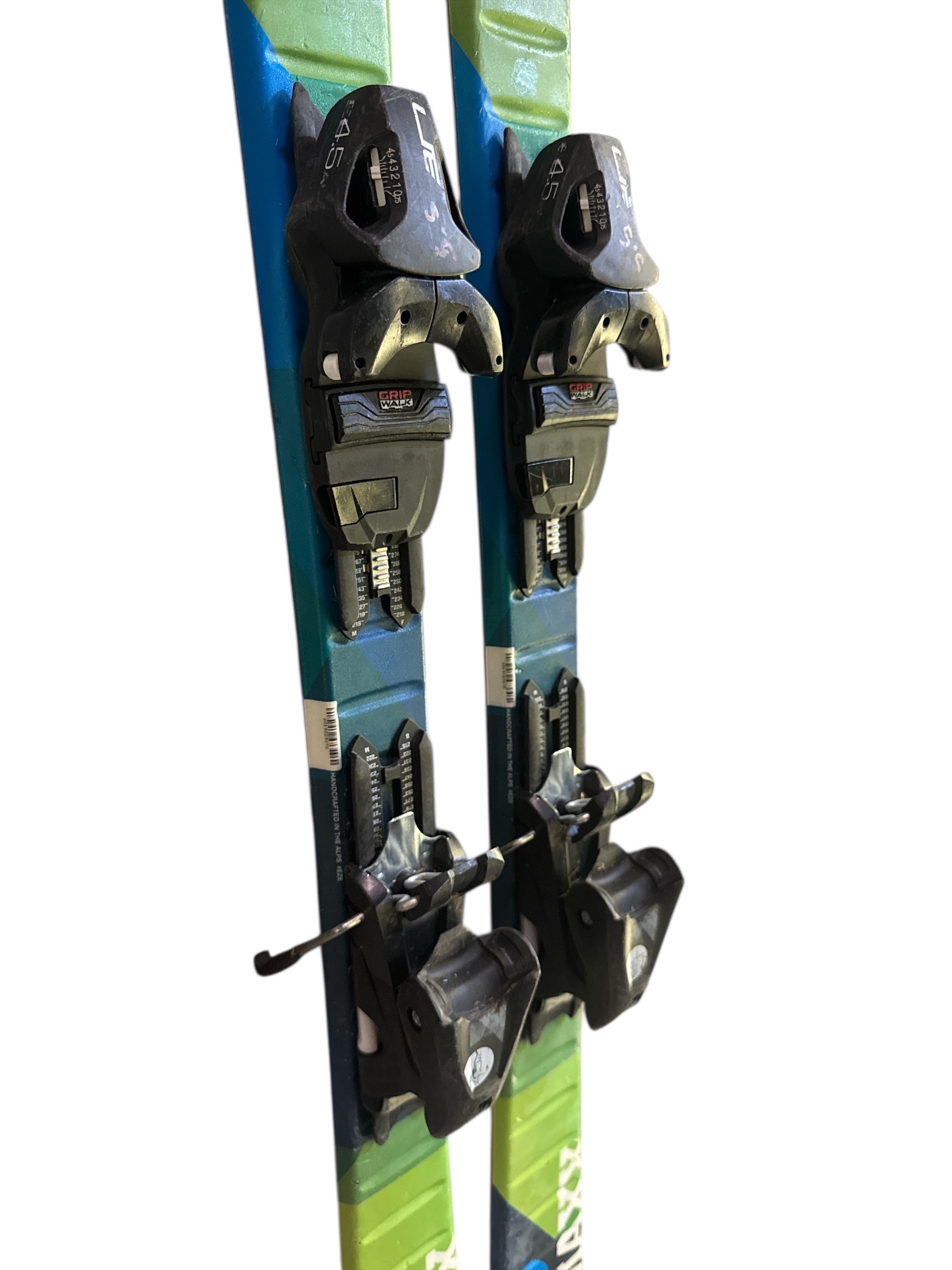 NARTY ELAN MAXX 120CM + WIĄZANIA ELAN 4.5 UŻYWANE