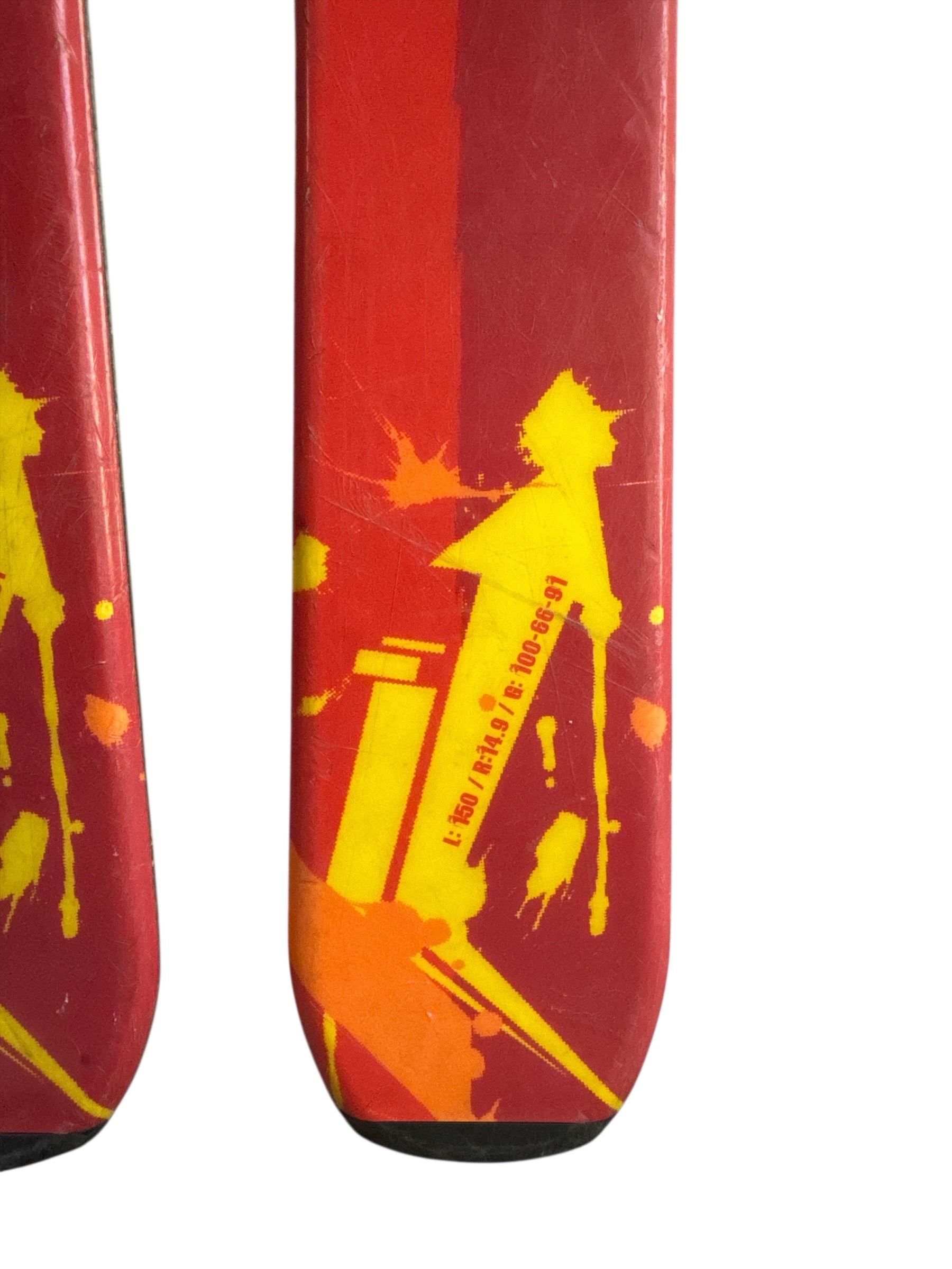 NARTY PL RACER 150CM + WIĄZANIA SALOMON L10 UŻYWANE