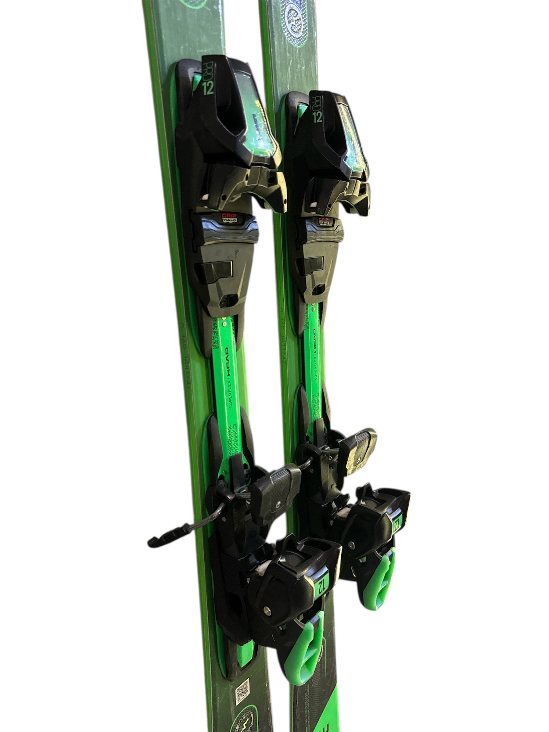 NARTY HEAD SUPER SHAPE E-MAGNUM 149CM + WIĄZANIA HEAD PRO12 GW UŻYWANE