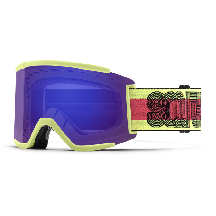 GOGLE SMITH SQUAD XL SERPENTINE LINED UP CHROMAPOP EVERYDAY VIOLET MIRROR + DODATKOWA SOCZEWKA CHROMAPOP STORM AMBER 