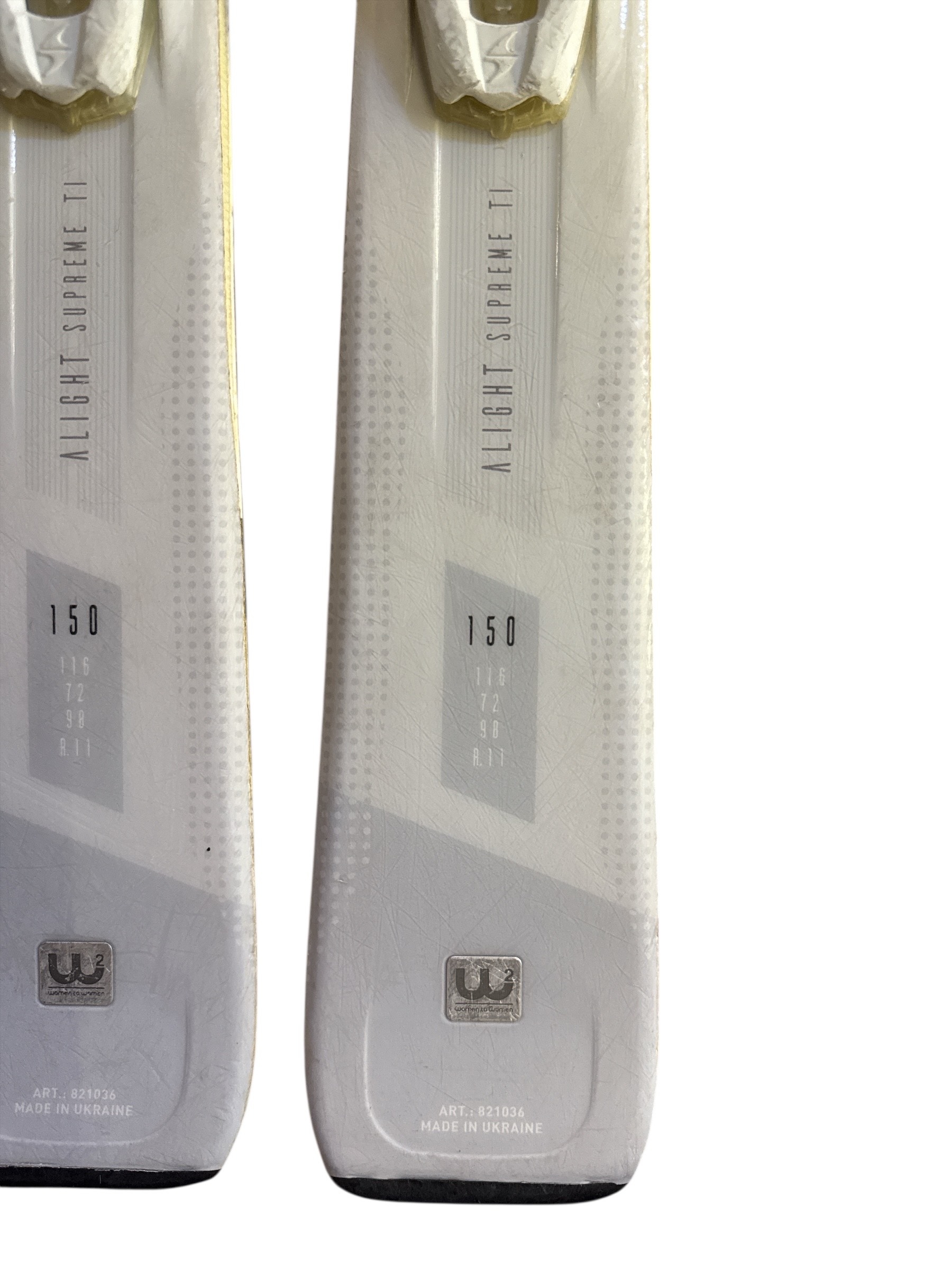 NARTY BLIZZARD ALIGHT SUPREME TI 150CM + WIĄZANIA MARKER 12 TPX UŻYWANE