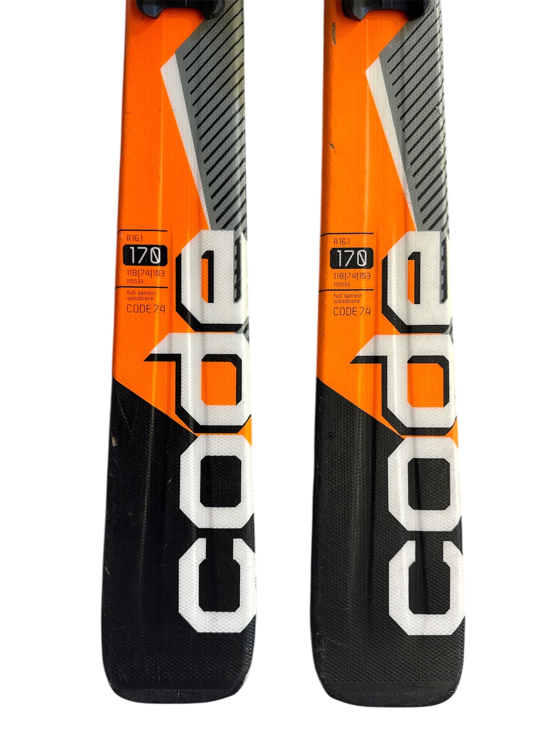 NARTY VÖLKL CODE 7.4 170CM + WIĄZANIA MARKER FDT 10 UŻYWANE