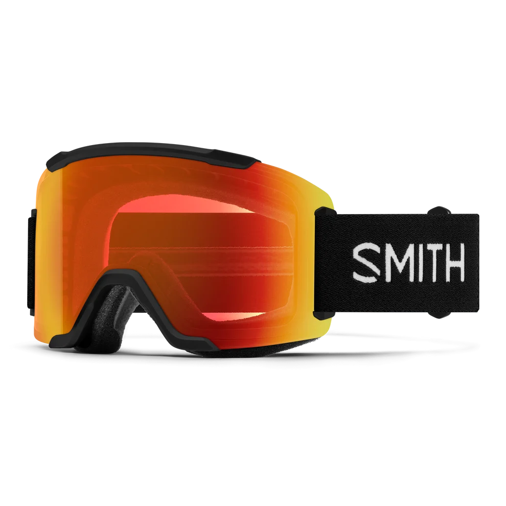 GOGLE SMITH SQUAD 2 BLACK CHROMAPOP EVERYDAY RED MIRROR + DODATKOWA SZYBA YELLOW 2027