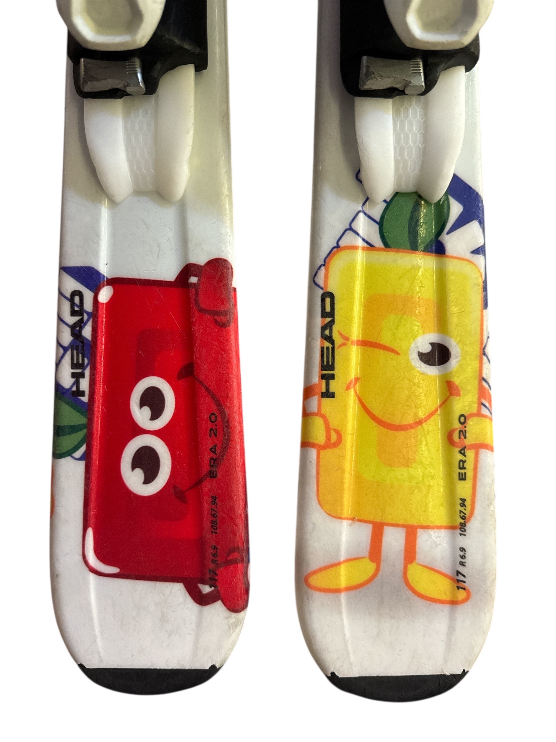 NARTY HEAD ERA 2.0 117CM + WIĄZANIA HEAD LRX 4.5 UŻYWANE