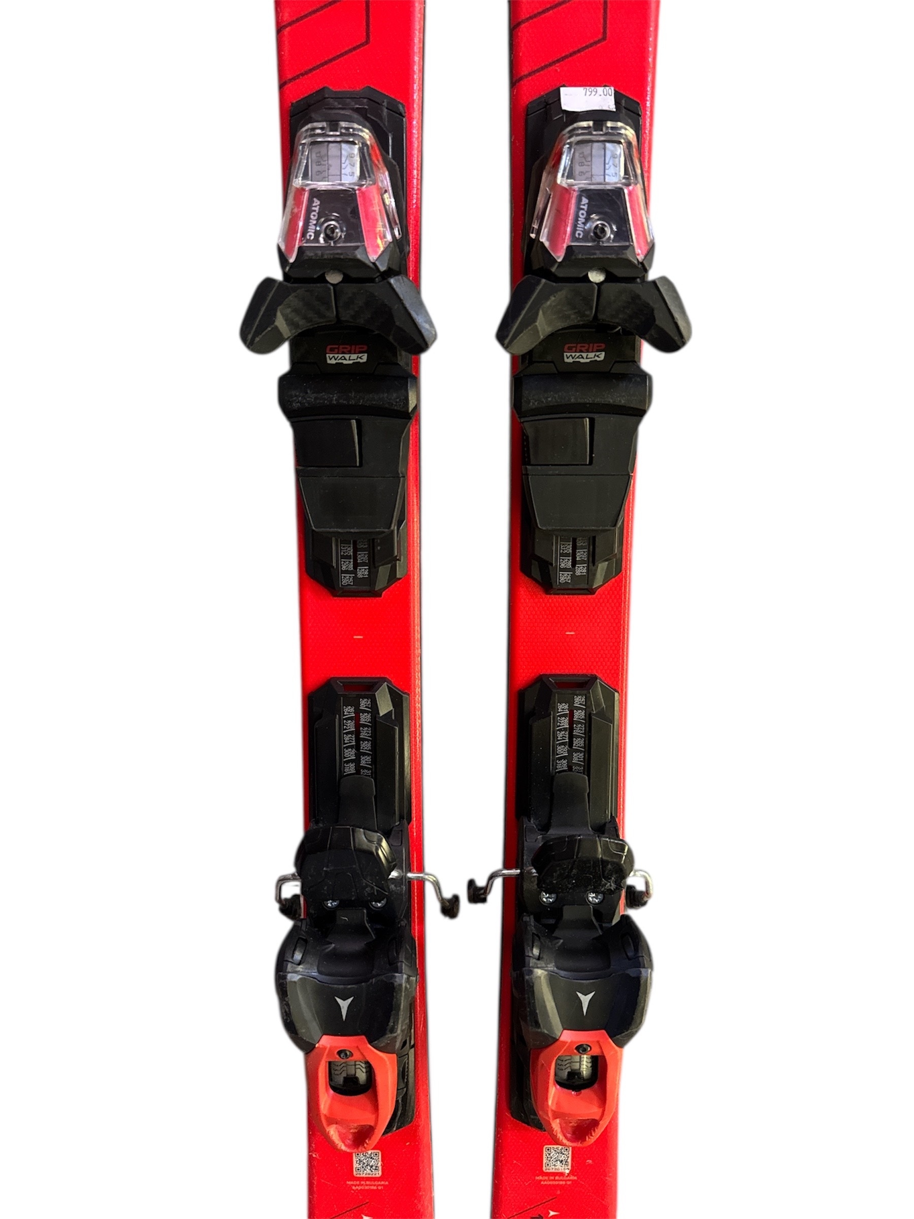 NARTY ATOMIC REDSTER RTI 156CM + WIĄZANIA ATOMIC MI 10 GW UŻYWANE