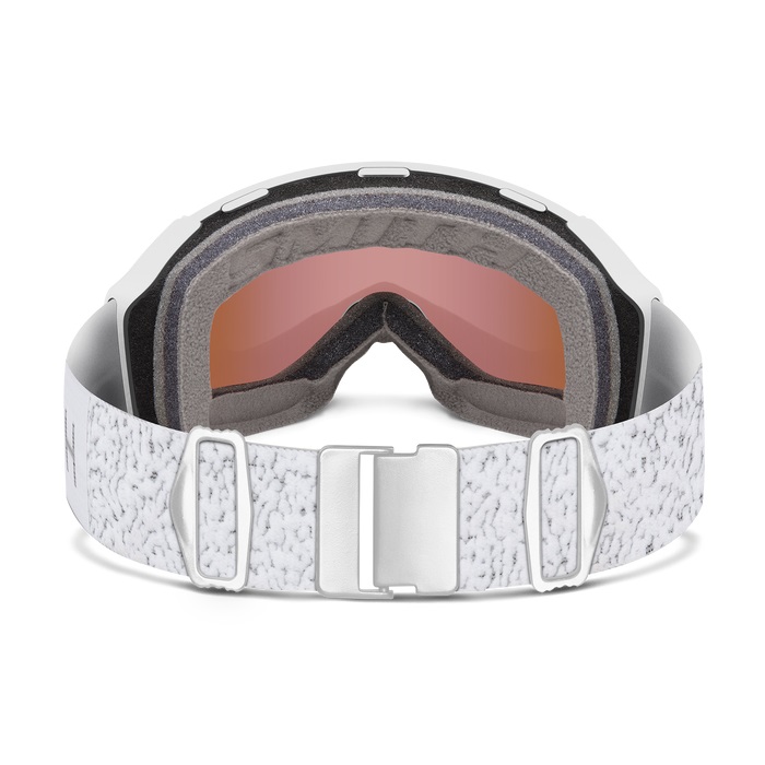 GOGLE SMITH 4D MAG S WHITE CHUNKY CHROMAPOP EVERYDAY ROSE GOLD MIRROR + DODATKOWA SOCZEWKA CHROMAPOP STORM ROSE FLASH 24