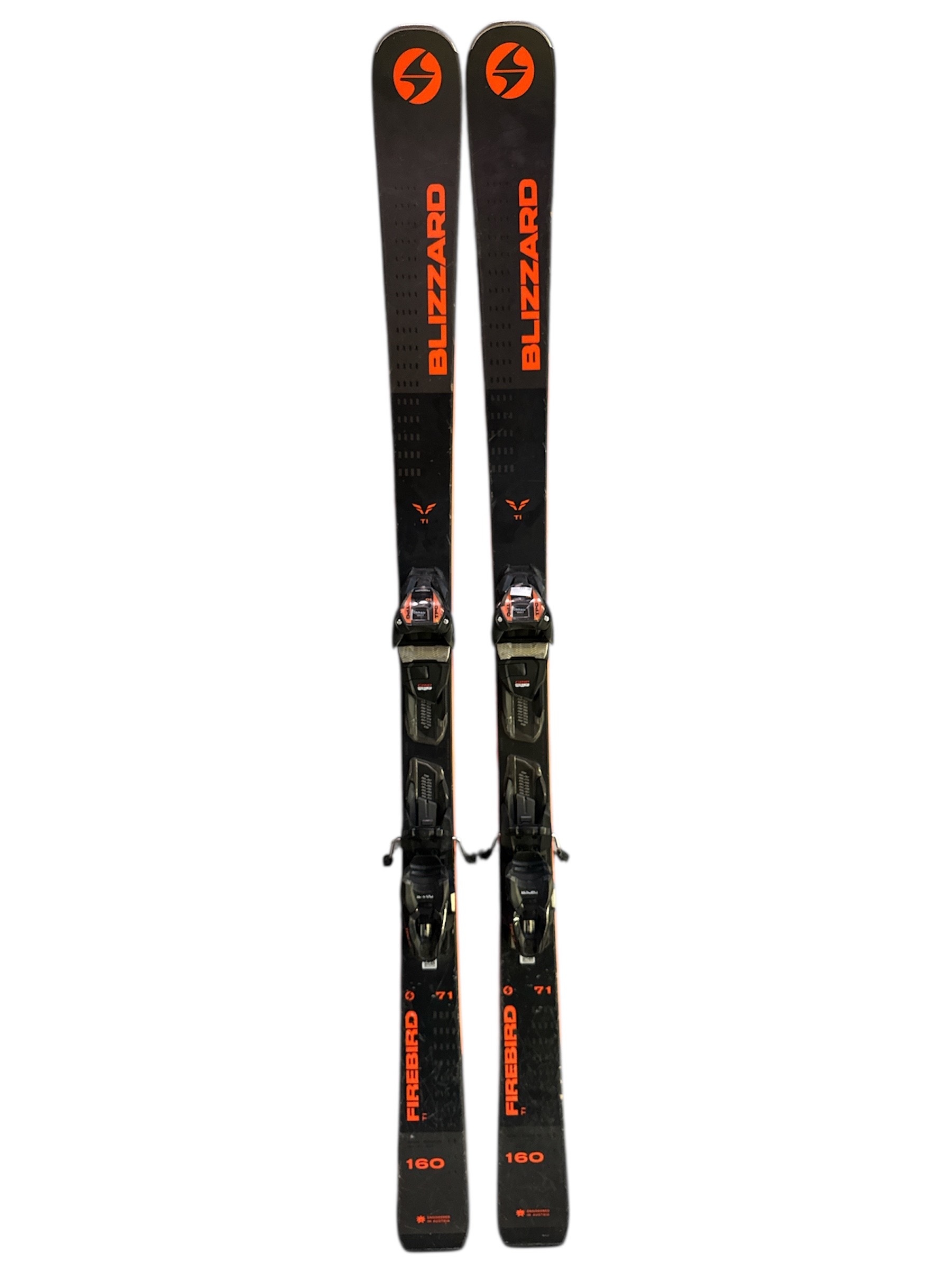 NARTY BLIZZARD FIREBIRD TI 160CM + WIĄZANIA MARKER TPC10 UŻYWANE