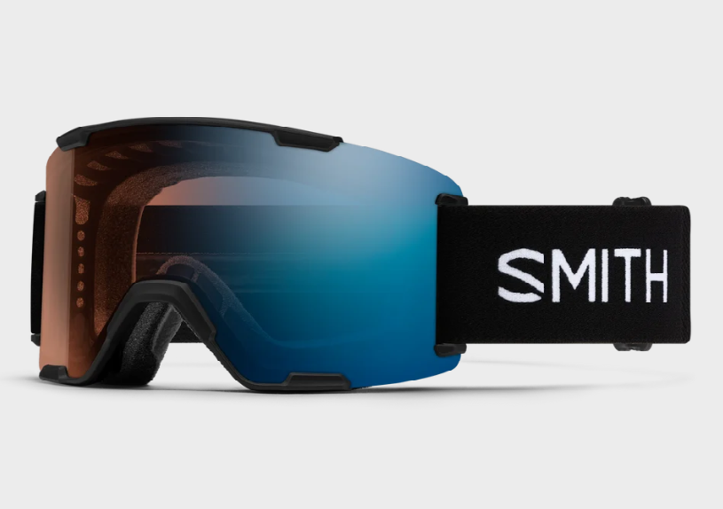 GOGLE SMITH STASH XL BLACK CHROMAPOP PRO PHOTOCHROMIC BLUE MIRROR