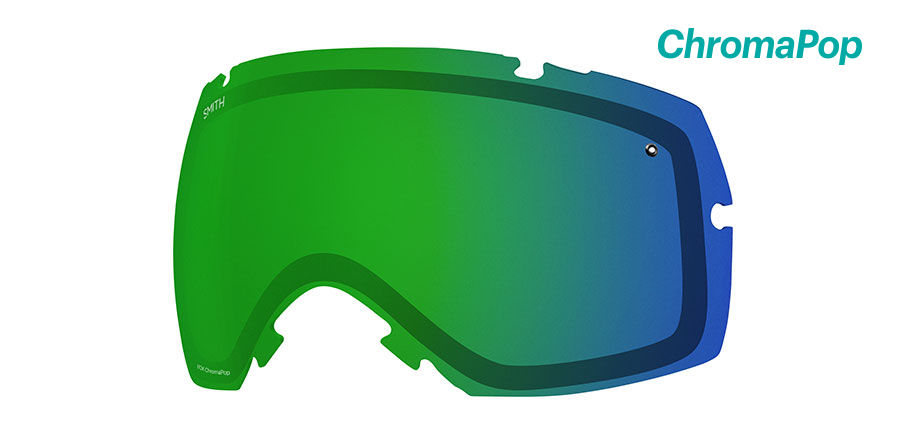 SZYBY DO GOGLI SMITH I/OX CHROMAPOP EVERYDAY GREEN MIRROR LENS 