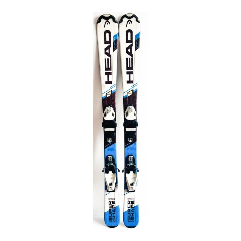 NARTY HEAD SUPERSHAPE TEAM 137CM + WIĄZANIA SLR 7.5 AC UŻYWANE