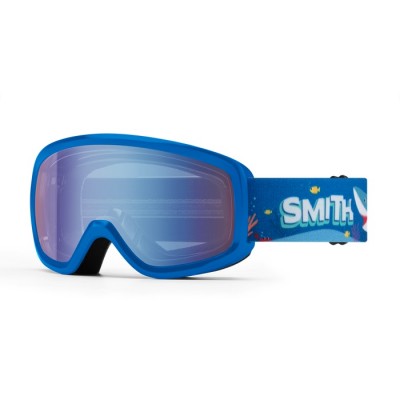 GOGLE SMITH SNOWDAY COBALT SHARK BAIT BLUE SENSOR MIRROR 2025