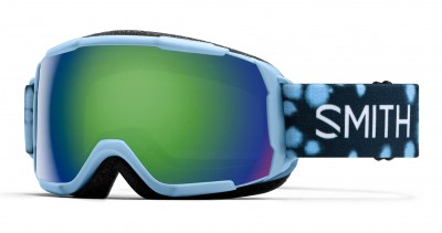 GOGLE SMITH GROM SMOKEY BLUE DOTS GREEN SOL X MIRROR