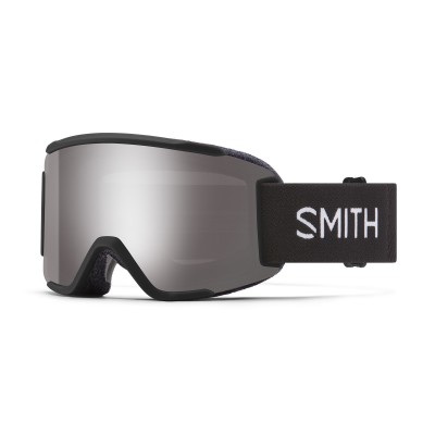 GOGLE SMITH SQUAD S BLACK CHROMAPOP SUN PLATINUM MIRROR + DODATKOWA SOCZEWKA CLEAR 2025