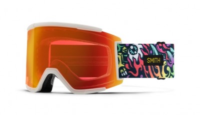 GOGLE SMITH SQUAD XL ARTIST SERIES TALLBOY CHROMAPOP EVERYDAY RED MIRROR + DODATKOWA SOCZEWKA CP STORM YELLOW FLASH 2025
