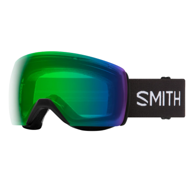 GOGLE SMITH SKYLINE XL BLACK CHROMAPOP EVERYDAY GREEN MIRROR 2025