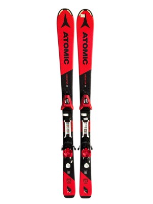 NARTY ATOMIC REDSTER J2 120CM + WIĄZANIA ATOMIC C5 UŻYWANE