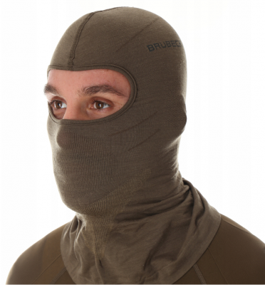 KOMINIARKA TERMOAKTYWNA UNISEX BRUBECK WOOL RANGER WOOL KM1037U KHAKI