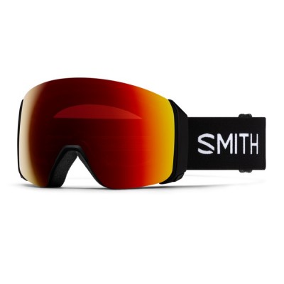 GOGLE SMITH 4D MAG XL BLACK CHROMAPOP SUN RED MIRROR + DODATKOWA SZYBA CHROMAPOP STORM YELLOW FLASH 2027