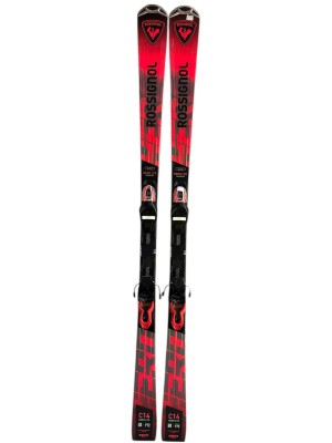 NARTY ROSSIGNOL HERO CARVE LIMITED C14 172CM FIBERGLASS + WIĄZANIA LOOK XPRESS UŻYWANE