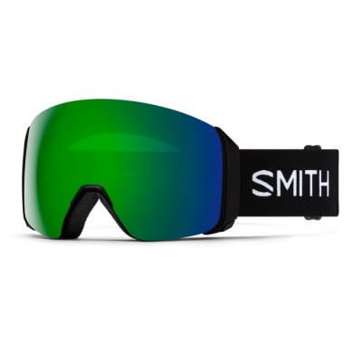 GOGLE SMITH 4D MAG XL BLACK CHROMAPOP SUN GREEN MIRROR + DODATKOWA SZYBA CHROMAPOP STORM YELLOW FLASH 2025