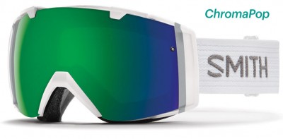 GOGLE SMITH I/O  WHITE CHROMAPOP SUN + DODATKOWA SZYBA CHROMAPOP STORM