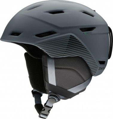 KASK SMITH MISSION MATTE SLATE STRIPES 2025