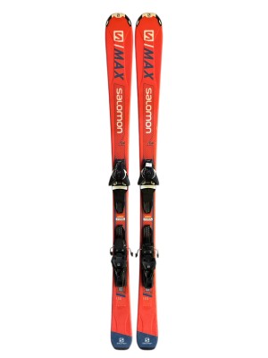 NARTY SALOMON S/MAX 4R 150CM + WIĄZANIA SALOMON Z11 UŻYWANE