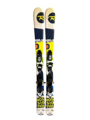 NARTY ROSSIGNOL TERRAIN 116CM + WIĄZANIA LOOK KIDX UŻYWANE