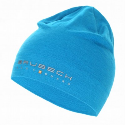 CZAPKA WEŁNIANA BRUBECK ACTIVE WOOL HM10180 JASNONIEBIESKI