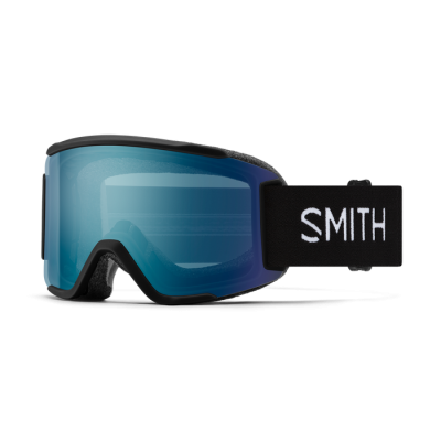 GOGLE SMITH SQUAD S BLACK CHROMAPOP EVERYDAY BLUE MIRROR + DODATKOWA SOCZEWKA YELLOW 2025
