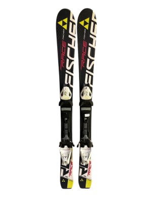 NARTY FISCHER RC4 RACE 100CM + WIĄZANIA FISCHER FJ4 UŻYWANE