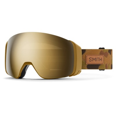GOGLE SMITH 4D MAG COYOTE POW HUNTER CHROMAPOP SUN BLACK GOLD MIRROR + DODATKOWA SZYBA CHROMAPOP STORM BLUE SENSOR 2025