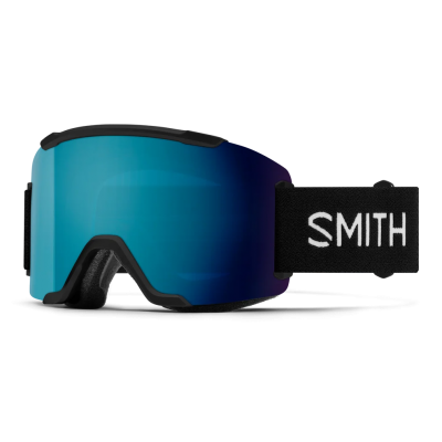 GOGLE SMITH SQUAD 2 BLACK CHROMAPOP SUN BLUE MIRROR + DODATKOWA SZYBA CHROMAPOP STORM BLUE SENSOR MIRROR 2027