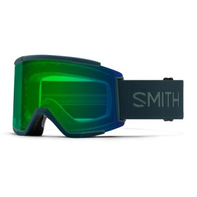 GOGLE SMITH SQUAD XL PACIFIC CHROMAPOP EVERYDAY GREEN MIRROR + DODATKOWA SZYBA CHROMAPOP STORM BLUE SENSOR 2025